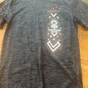 American Fighter Gray Graphic T-Shirt New without tag youth size L